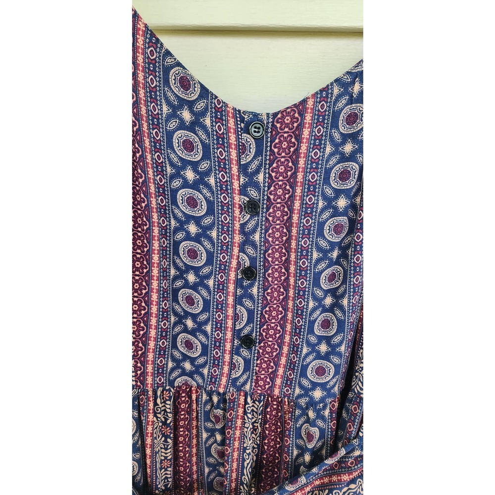 New NWT Lascana Midi Length Soft Belted Dress Size 14‎ - Picture 4 of 9